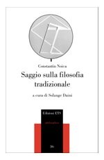 Saggio sulla filosofia tradizionale