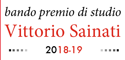 Premio di studio "Vittorio Sainati" 2018-19