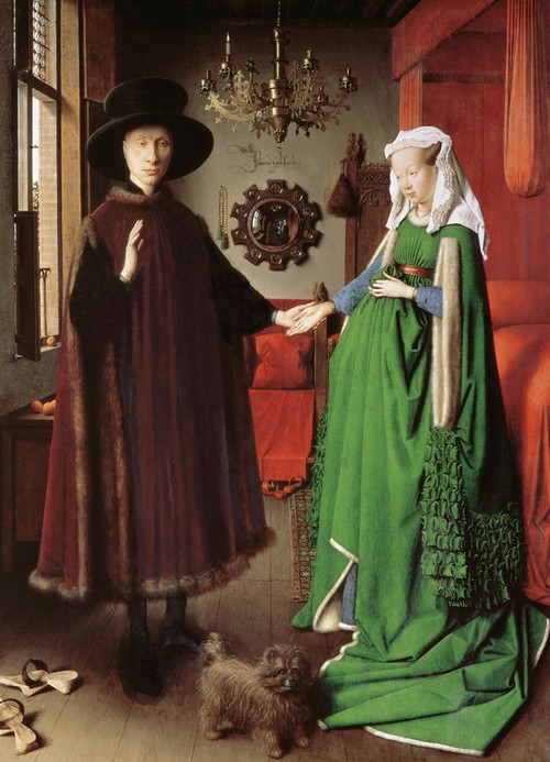 2/ - I coniugi Arnolfini di Jan Van Eyck