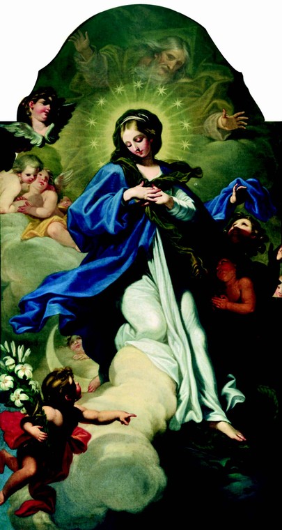3/ - Giovanni Battista Tempesti, <i>Vergine che schiaccia il serpente</i>