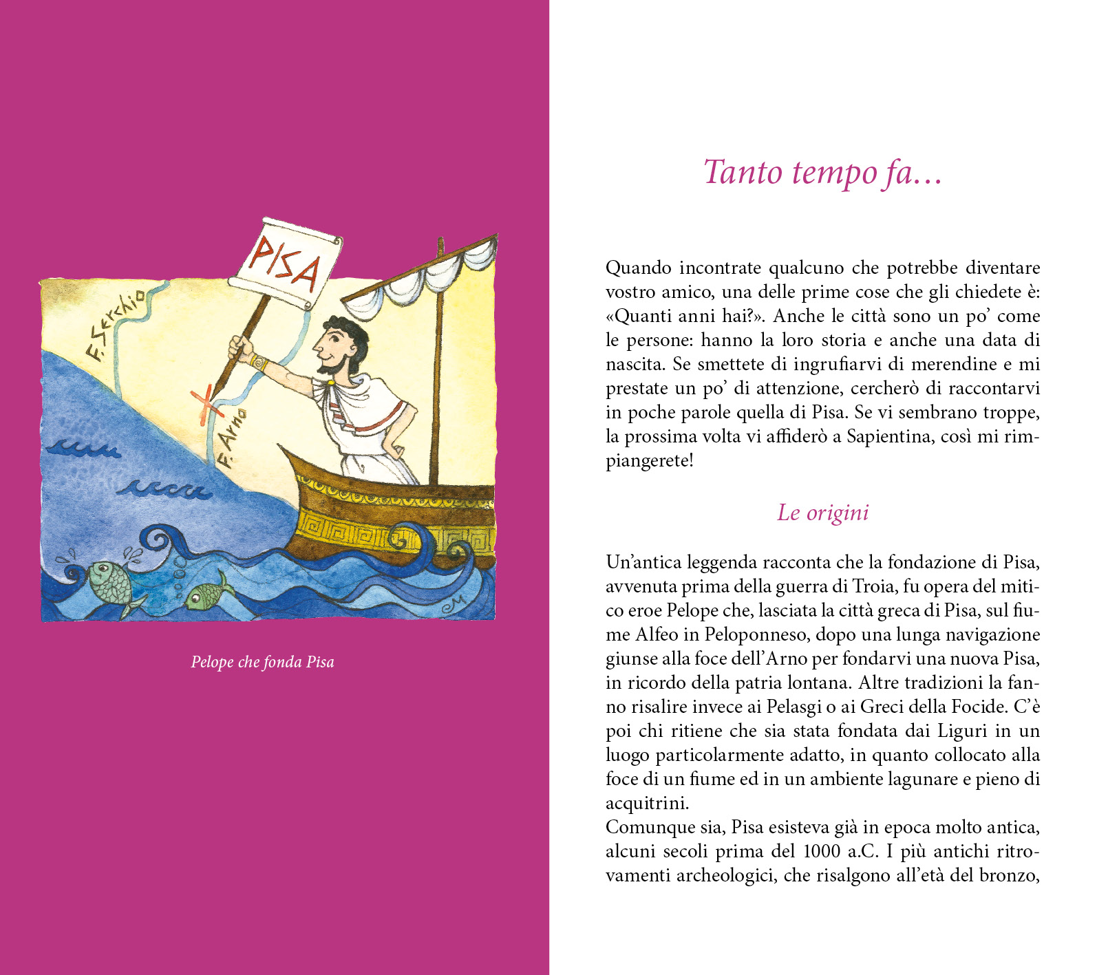 3/ - PISA Una guida per i ragazzi. terza edizione con nuovi itinerari e nuove illustrazioni