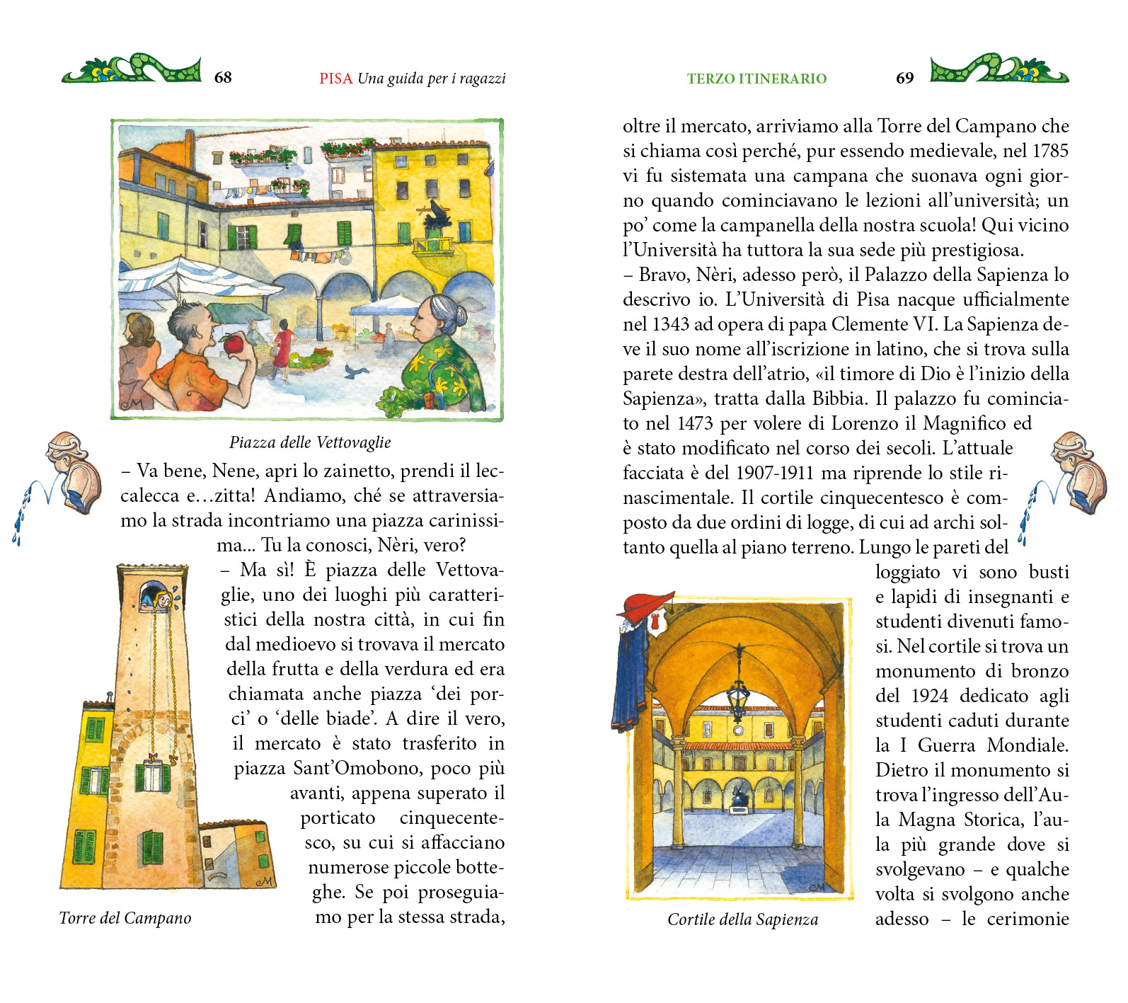 5/ - PISA Una guida per i ragazzi. terza edizione con nuovi itinerari e nuove illustrazioni