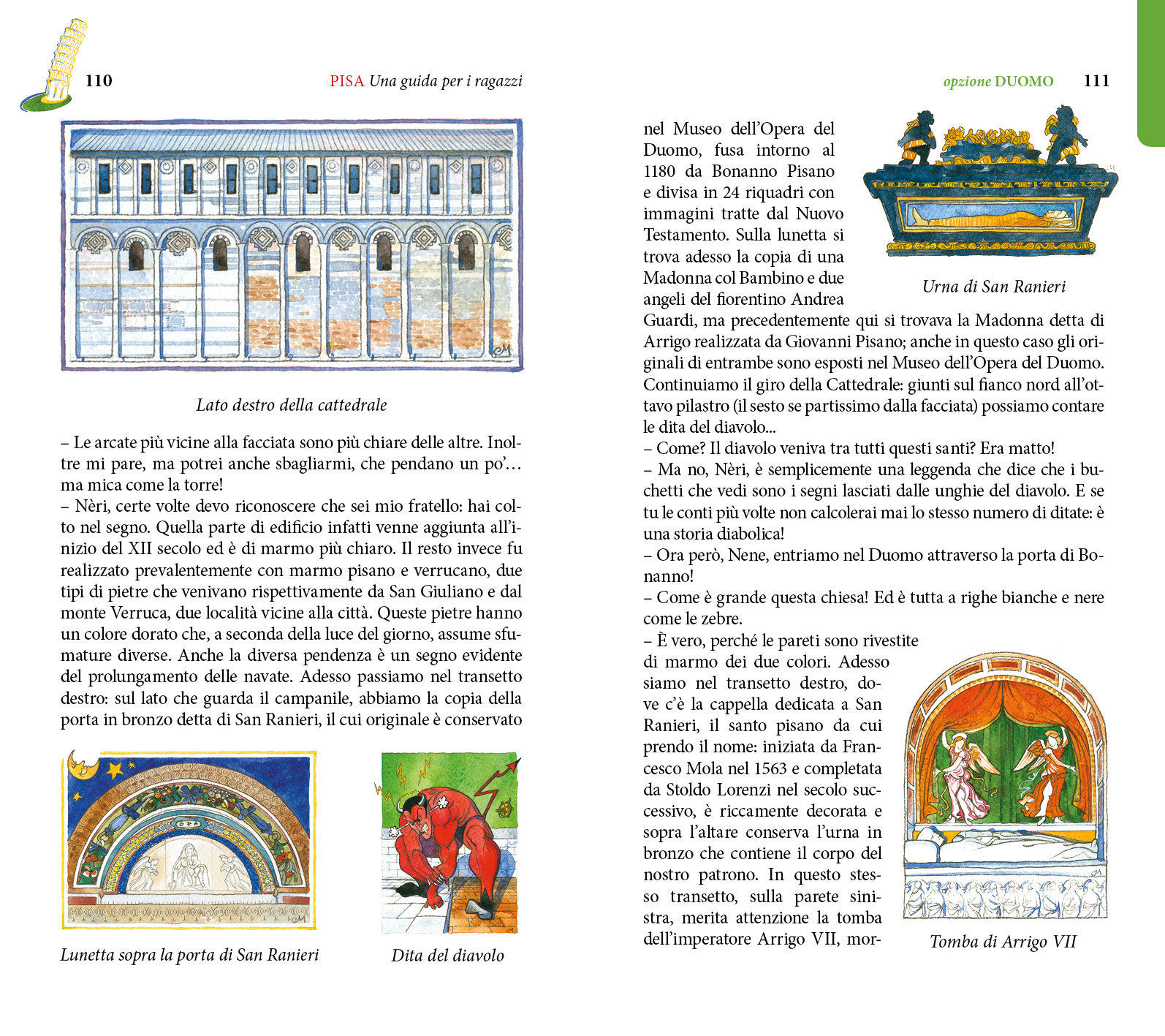 7/ - PISA Una guida per i ragazzi. terza edizione con nuovi itinerari e nuove illustrazioni
