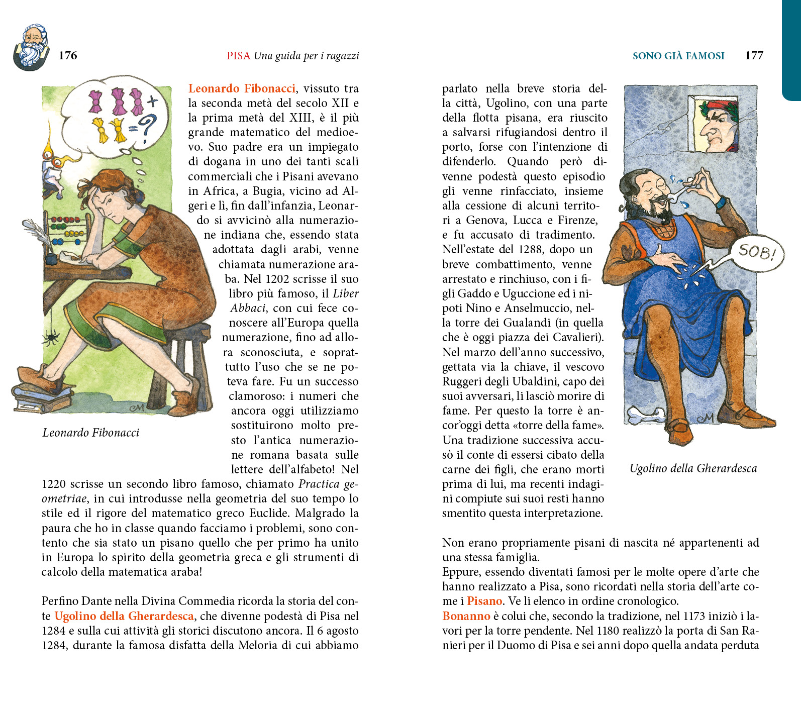 10/ - PISA Una guida per i ragazzi. terza edizione con nuovi itinerari e nuove illustrazioni