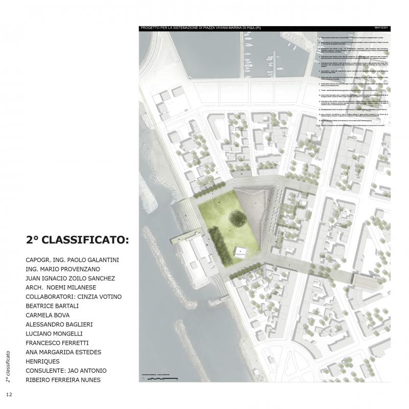 3/ - Concorso di idee per la sistemazione di piazza Viviani a Marina di Pisa. Catalogo dei progetti