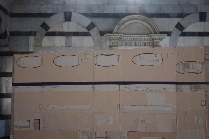 5/ - installazione Corona di Flavio Favelli alla Chiesa della Spina di Pisa