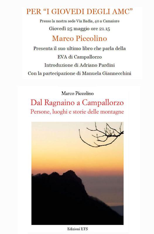 A Camaiore presentazione del libro 