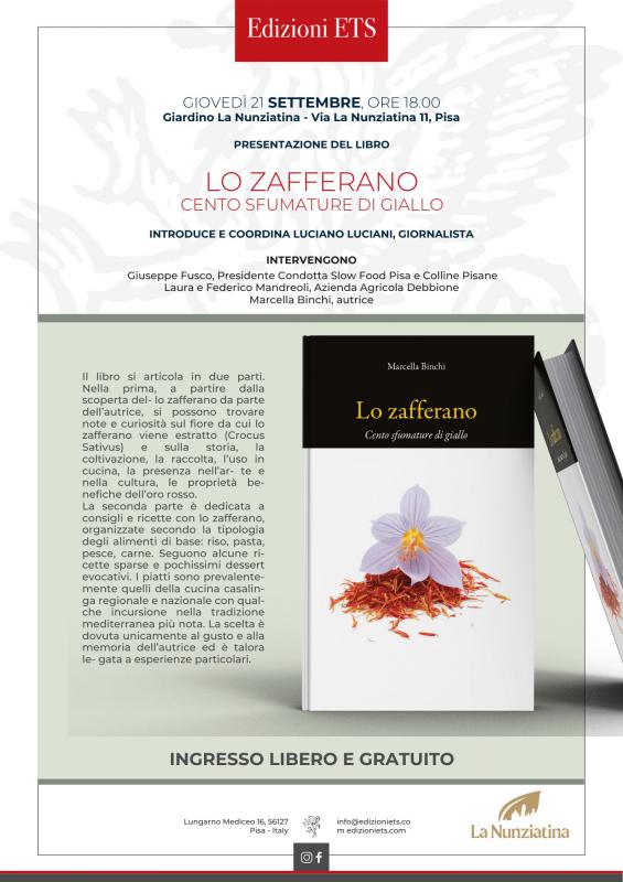 LO ZAFFERANO. CENTO SFUMATURE DI GIALLO
