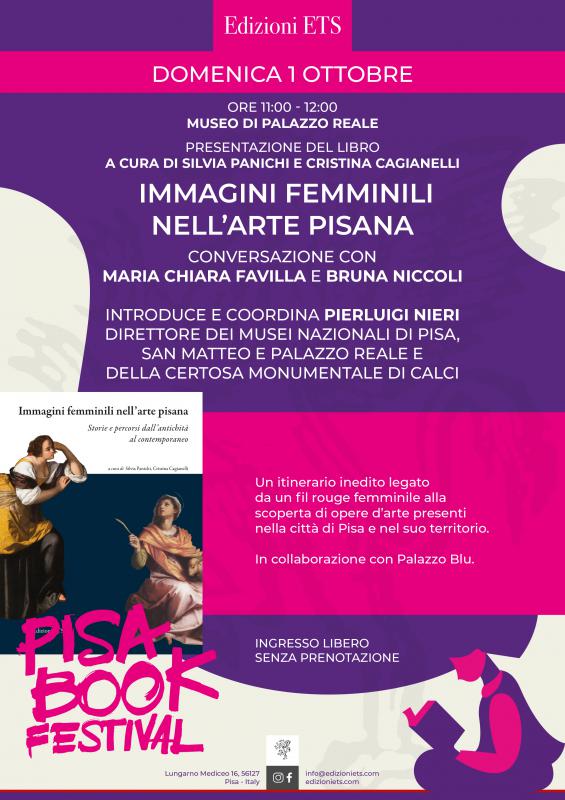 Pisa Book Festival 2023: IMMAGINI FEMMINILI NELL'ARTE PISANA