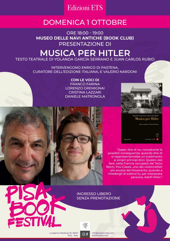 Pisa Book Festival 2023: MUSICA PER HITLER