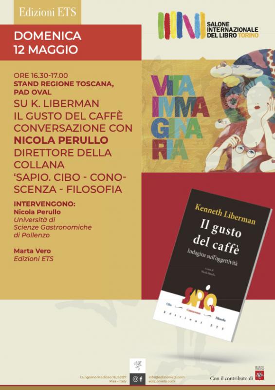 Salone Internazionale del libro di Torino: presentazione del libro Il Gusto del caff