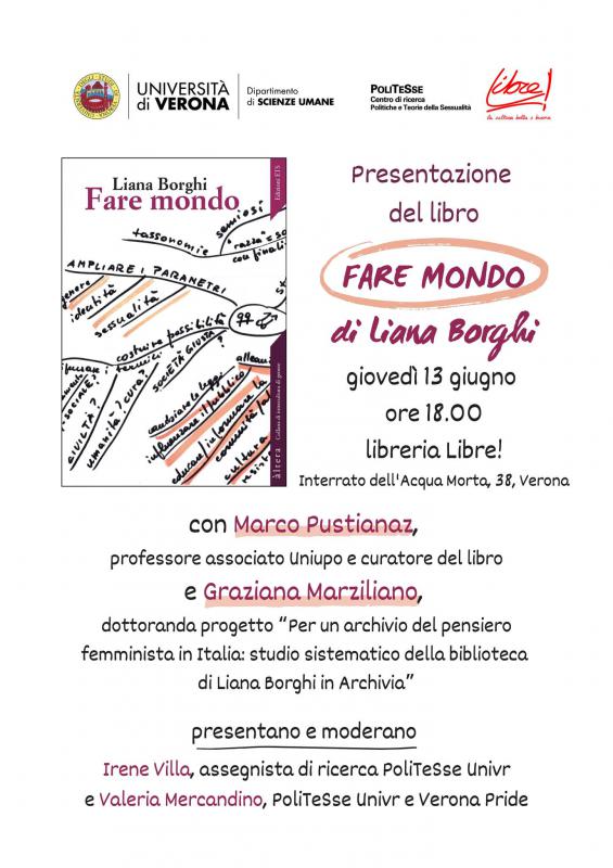 Presentazione del libro Fare Mondo