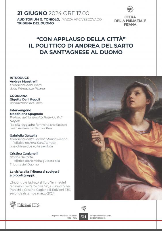 Presentazione del libro Immagini femminili nell'arte pisana