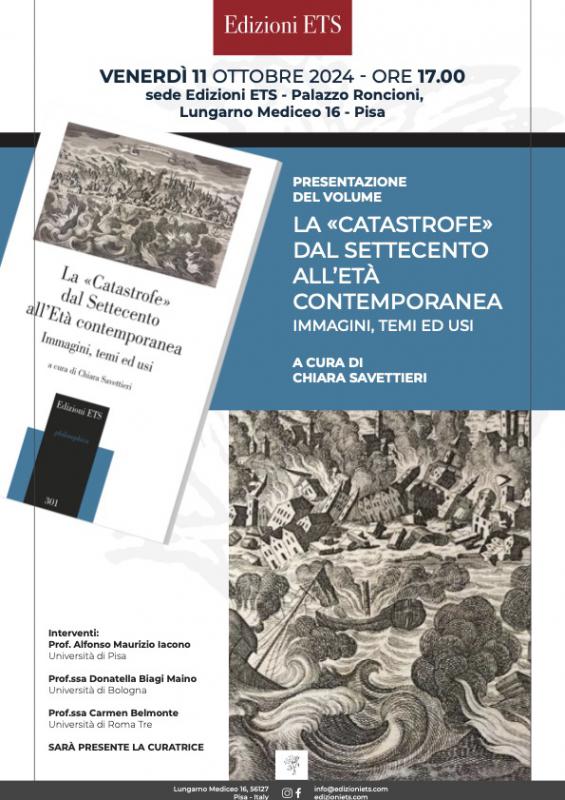 Presentazione del libro La Catastrofe dal Settecento all'et contemporanea