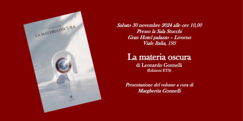 Presentazione del libro La materia oscura