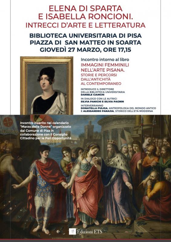 Presentazione del libro Immagini femminili nell'arte pisana