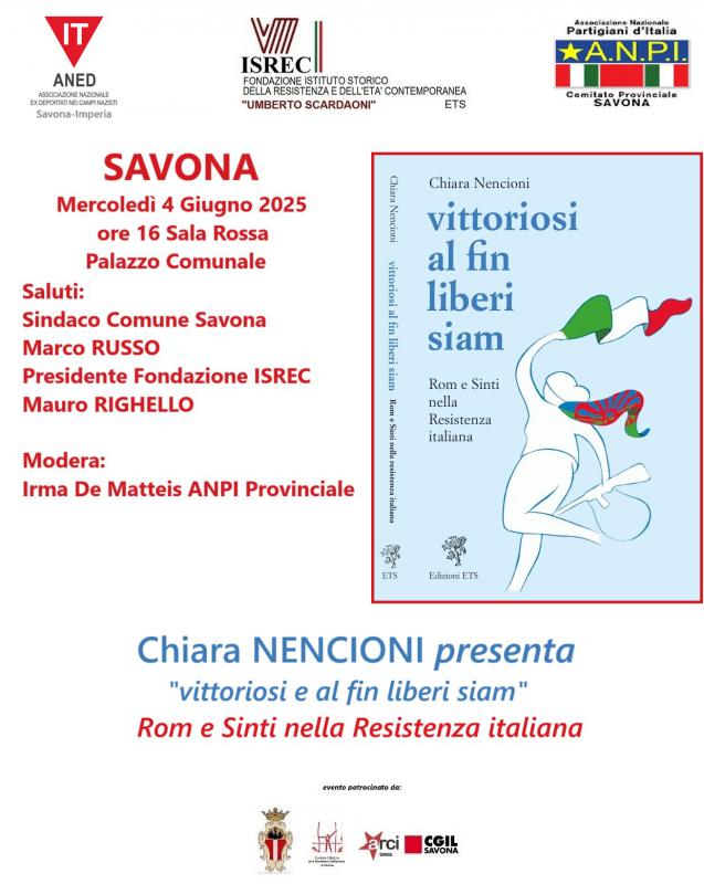 Presentazione del libro Vittoriosi al fin liberi siam