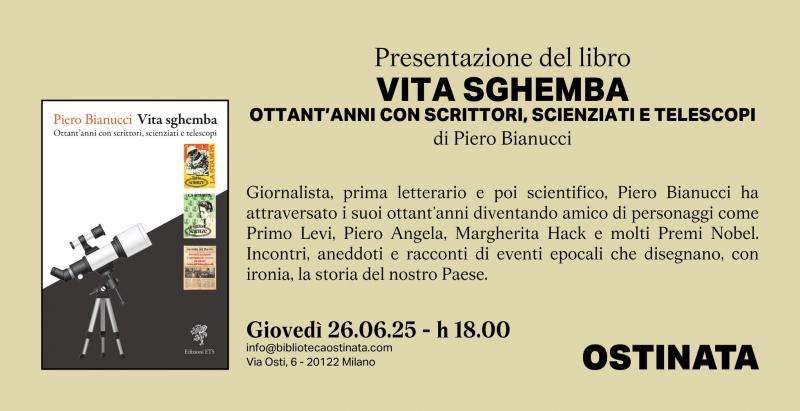 Presentazione del libro Vita Sghemba