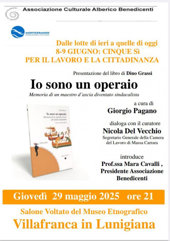 Presentazione del libro Io sono un operaio