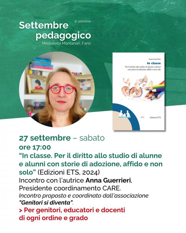 In classe. Per il diritto allo studio di alunne e alunni con storie di adozione, affido e non solo