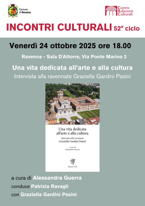 ''Una vita dedicata allarte e alla cultura'': incontro con Graziella Gardini Pasini