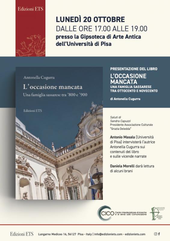 Presentazione del libro L'occasione mancata