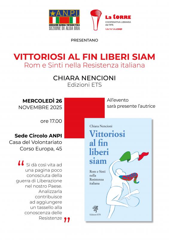 Presentazione del libro Vittoriosi al fin liberi siam