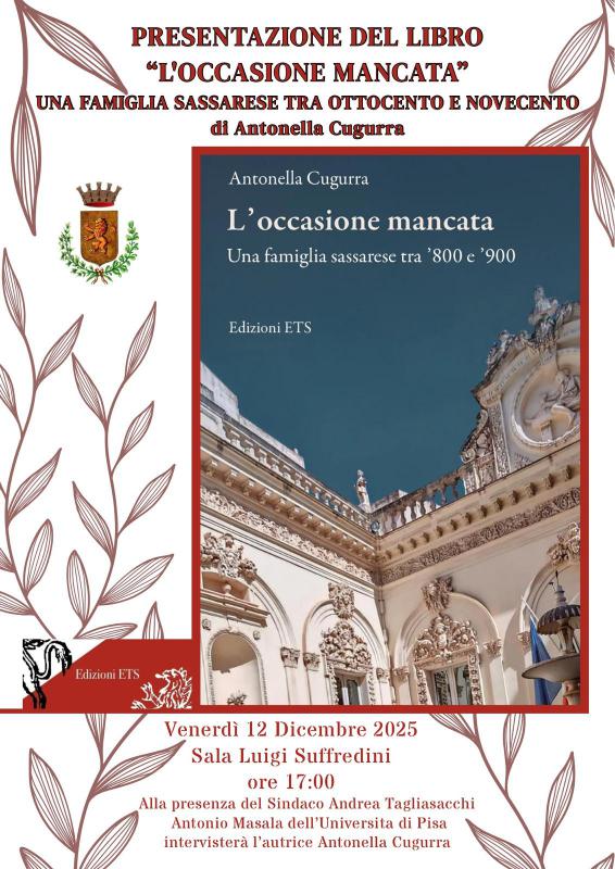 Presentazione del libro L'occasione mancata
