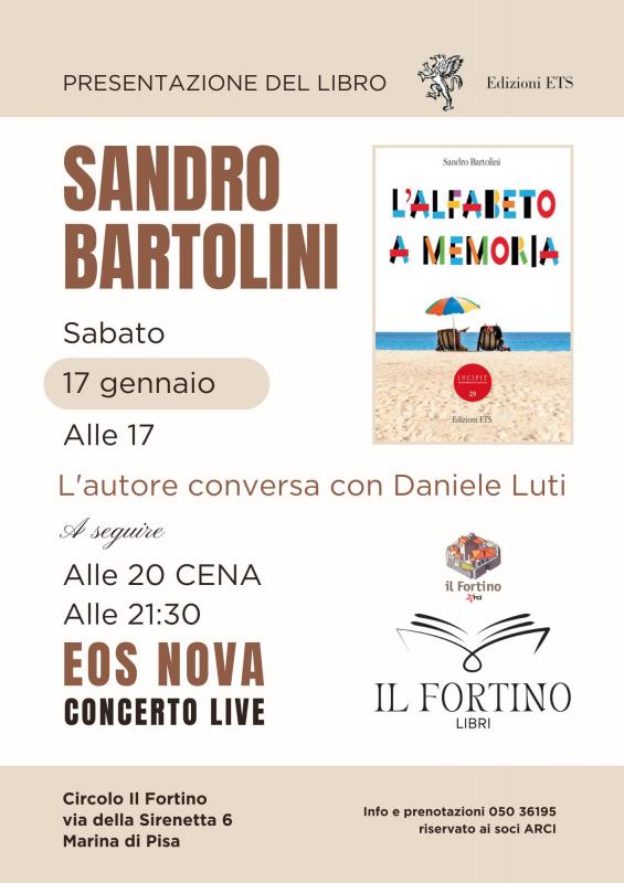 Presentazione del libro L'alfabeto a memoria
