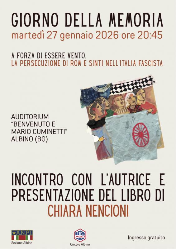 Presentazione del libro A forza di essere vento