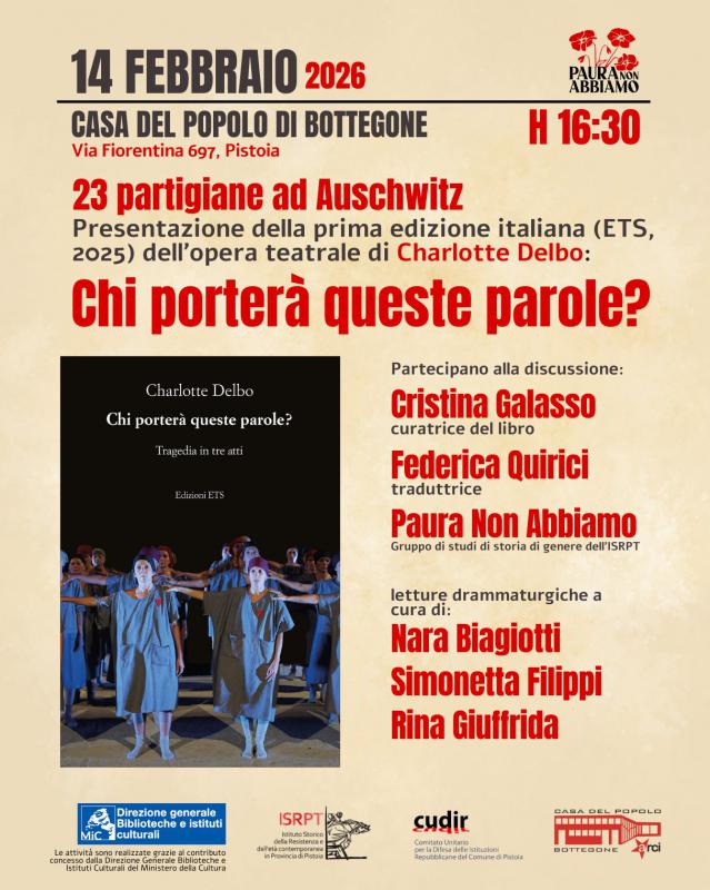 Presentazione del libro Chi porter� queste parole?