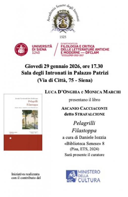 Presentazione del libro Pelagrilli Filastoppa