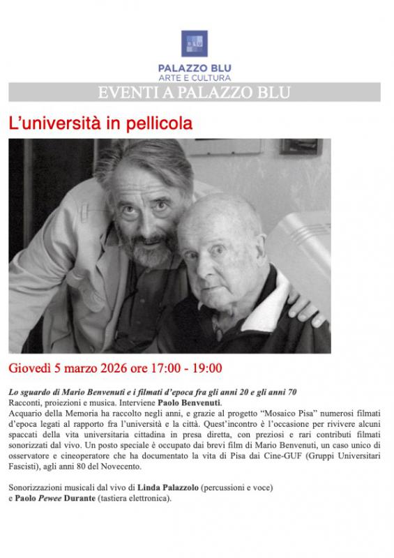 Presentazione del libro Mario Benvenuti visto da Paolo Benvenuti