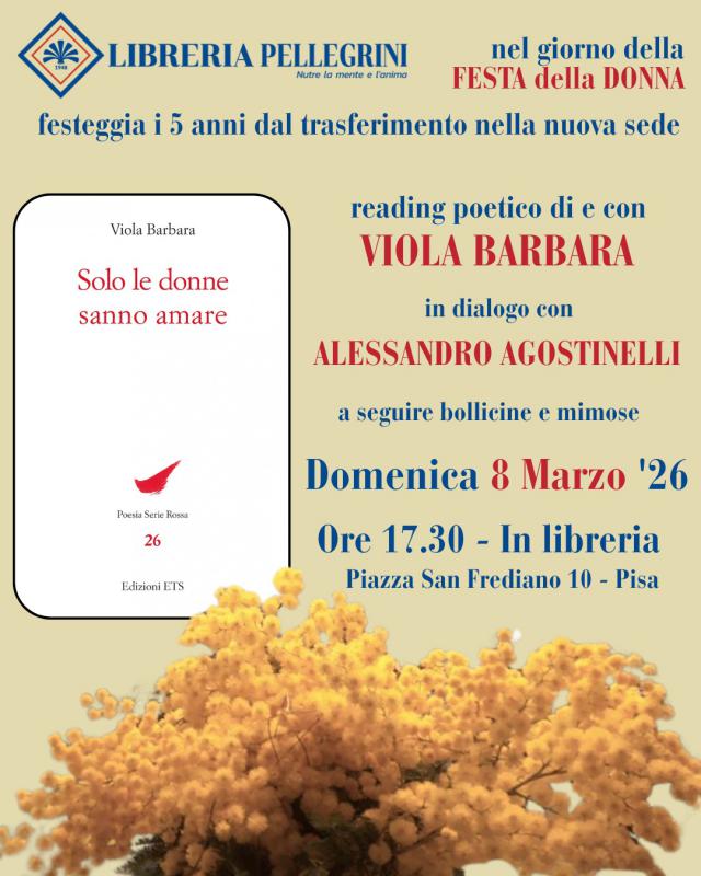 Presentazione del libro Solo le donne sanno amare