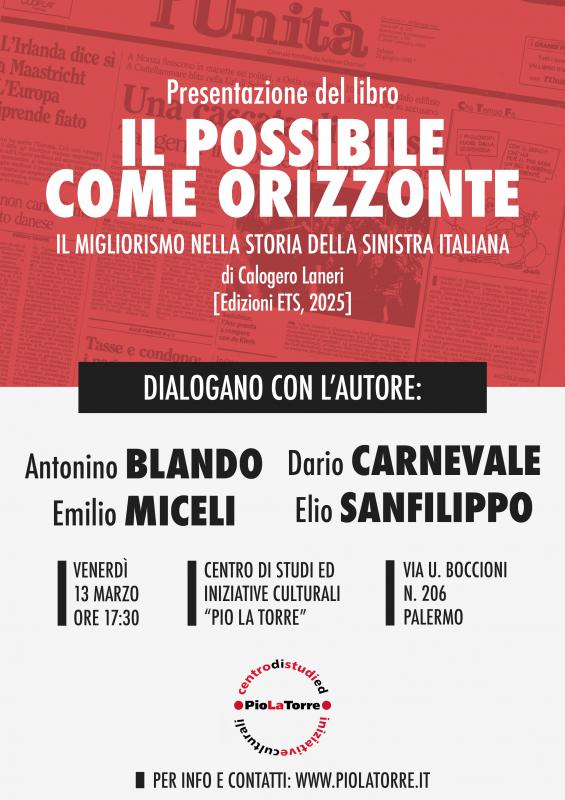 Presentazione del libro Il possibile come orizzonte