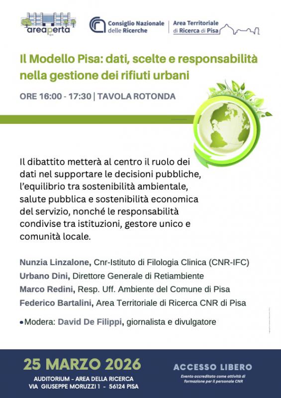 Il modello Pisa: dati, scelte e responsabilit� nella gestione dei rifiuti urbani