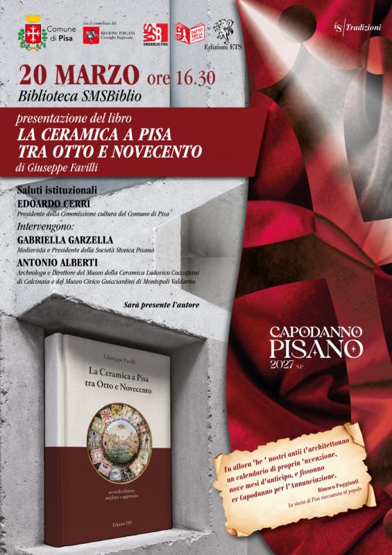 Presentazione del libro La Ceramica a Pisa tra Otto e Novecento