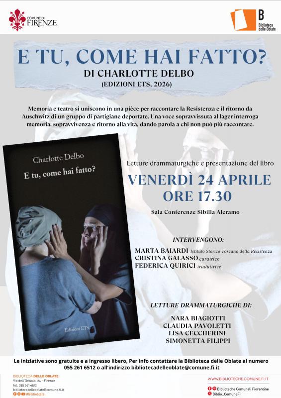 Presentazione del libro E tu, come hai fatto?