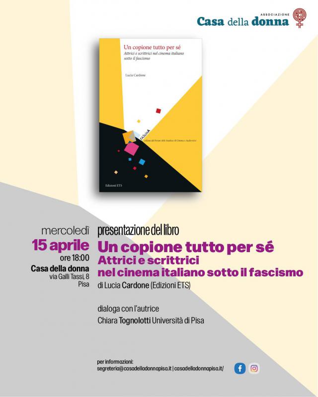Presentazione del libro Un copione tutto per s�