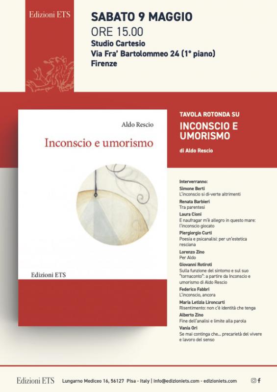 Presentazione del libro Inconscio e umorismo