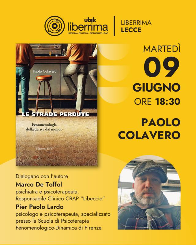 Presentazione del libro Le strade perdute