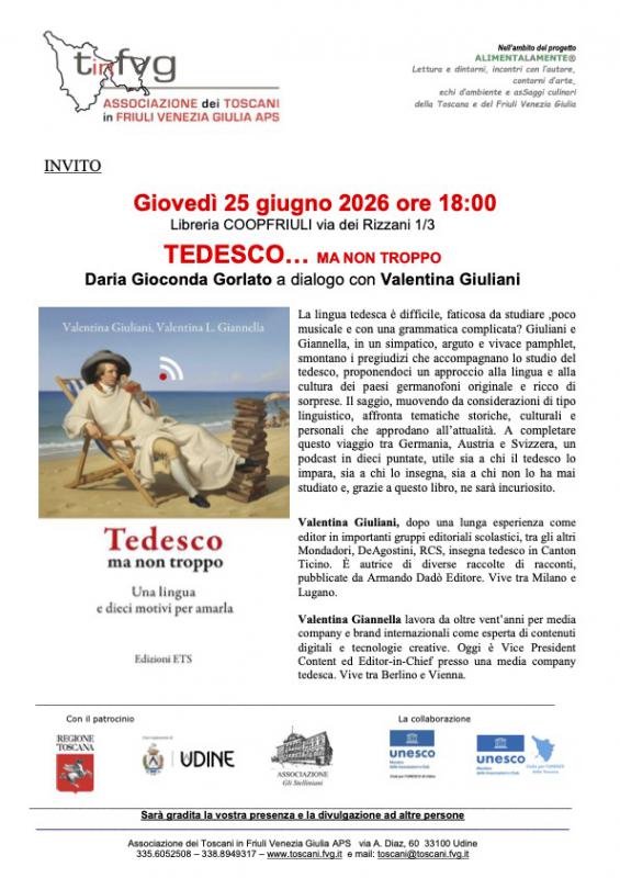Presentazione del libro Tedesco ma non troppo
