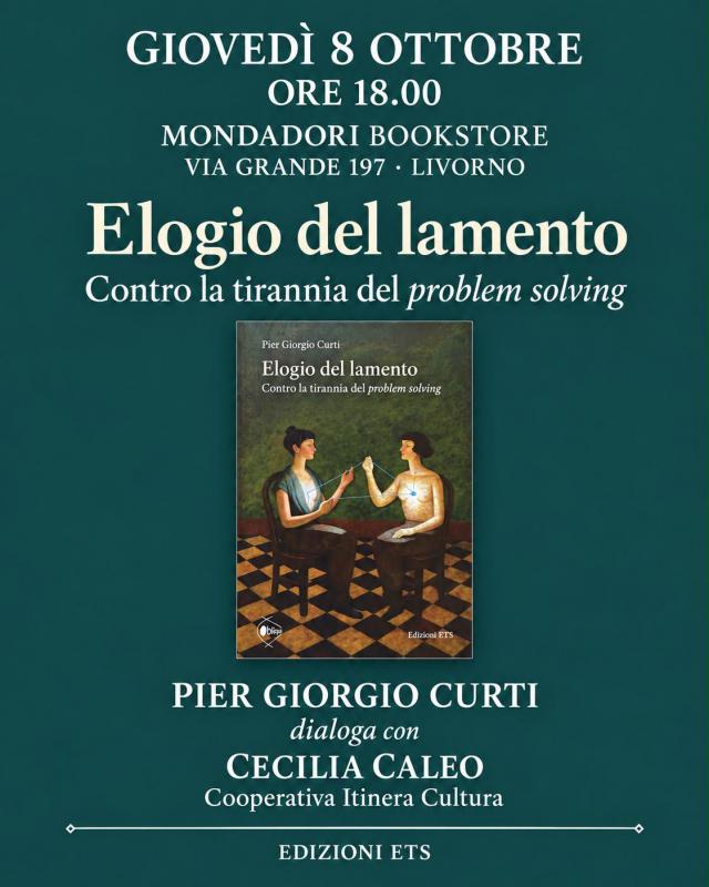 Presentazione del libro Elogio del lamento