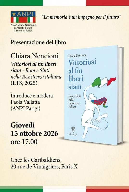Presentazione del libro Vittoriosi al fin liberi siam