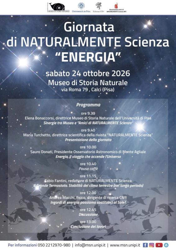 Giornata di NATURALMENTE Scienza 