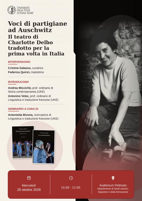 Presentazione dei libri Chi porter� queste parole? e E tu, come hai fatto?