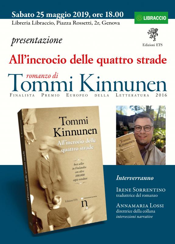 Il romanzo di Kinnunen approda a Genova