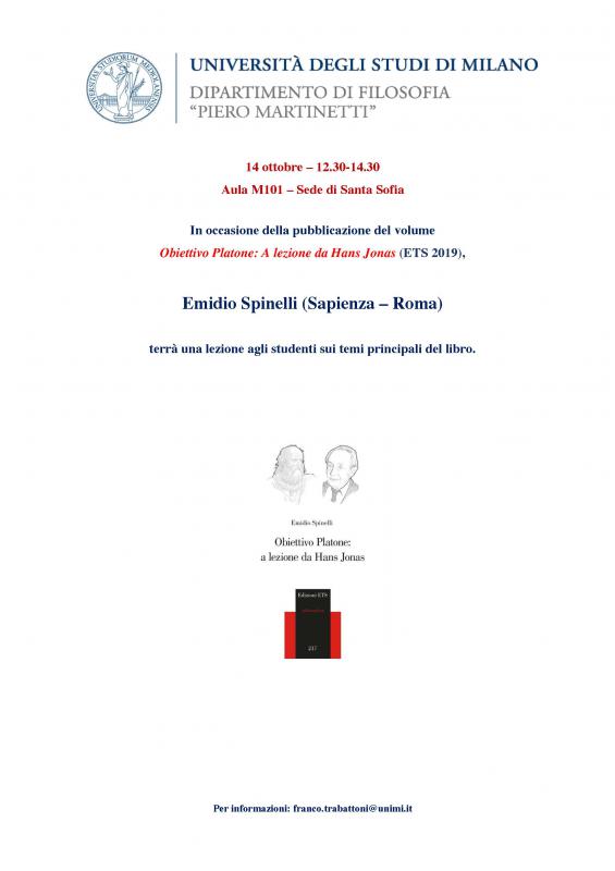 A lezione da Hans Jonas per leggere Platone