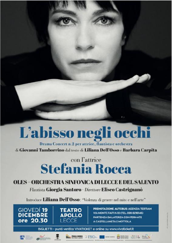 Stefania Rocca interpreta l'abisso negli occhi