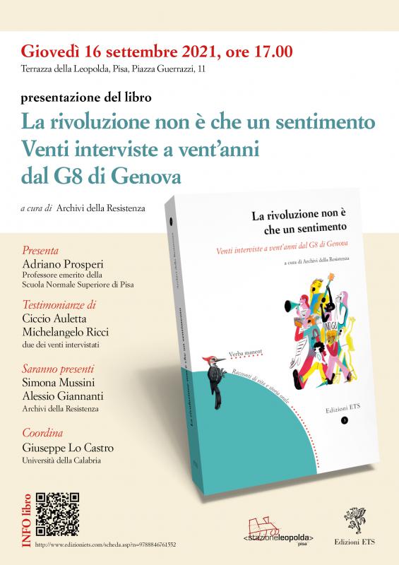 Venti interviste a ventanni dal G8 di Genova